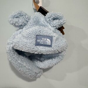 The North Face Kids' Light Blue Fleece Hat with Ears
